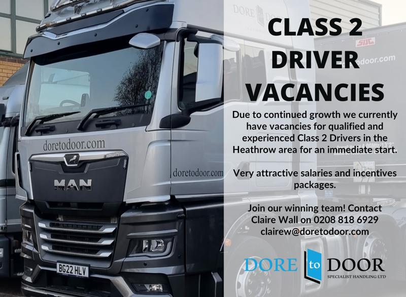 DoreToDoor2018's tweet photo. EXPERIENCED HGV CLASS 2 DRIVERS REQUIRED LONDON HEATHROW AREA
Contact Claire Wall clairew@doretodoor.com
0208 818 6929
#jobopportunities #jobsearch e #vandriver #drivingjobs #hgvjobs #HGVdriver #HGV2 https://t.co/NYt8eUroPi