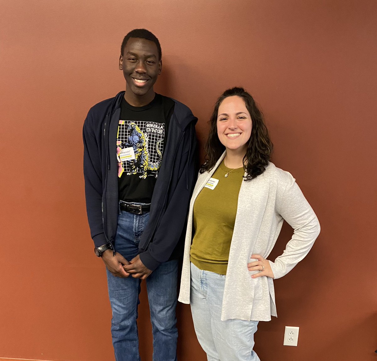 MiddletownHigh's tweet photo. Matt Achenchi joined Mrs. Skinner at the Delaware Math Coalition's Leadership Coaching Lab. Matt is a member of a student cohort created to address the teacher shortage issue and to build up students with an interest in a career in mathematics. Thank you Matt and Mrs. Skinner! https://t.co/S1LaTC3uPa