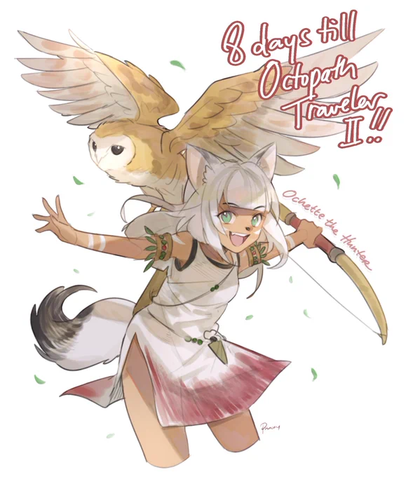 super late but….8!!! #OctopathTraveler2 #オクトラ2 