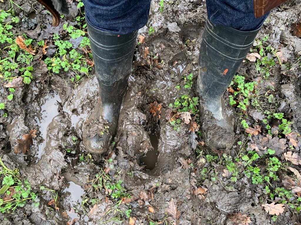 KeebleBrown's tweet photo. True dedication...the team getting stuck into a site visit today...luckily well prepared for the conditions (as always) https://t.co/UX0oqgOjjM