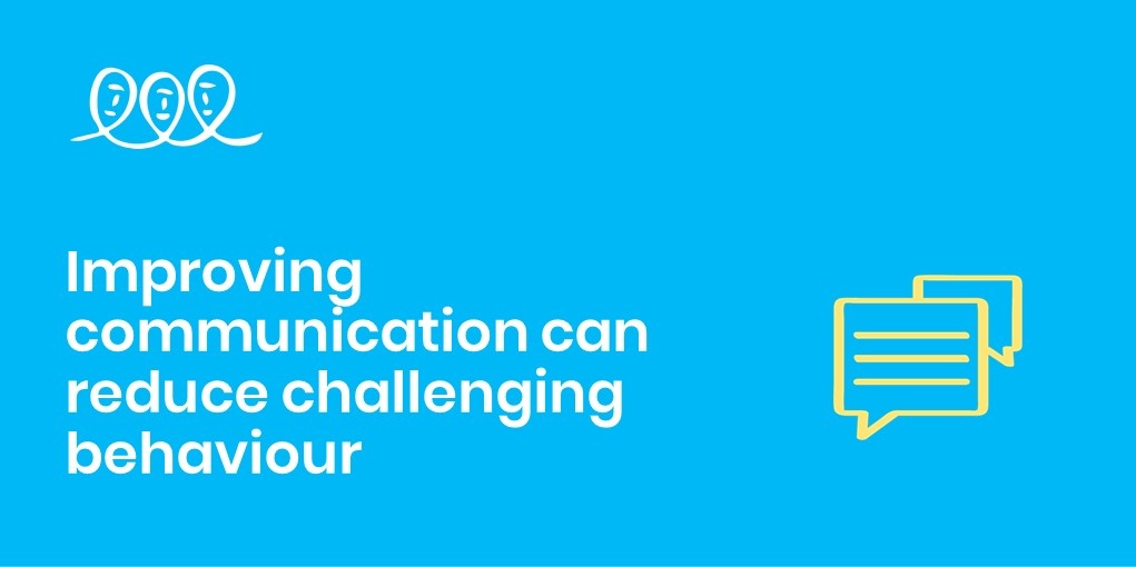 If you can’t tell other people what you want (or don’t want) - challenging behaviour can be more likely. Making communication better for people with #LearningDisabilties can help reduce challenging behaviour. Read our information sheet here: lght.ly/h7jffo7