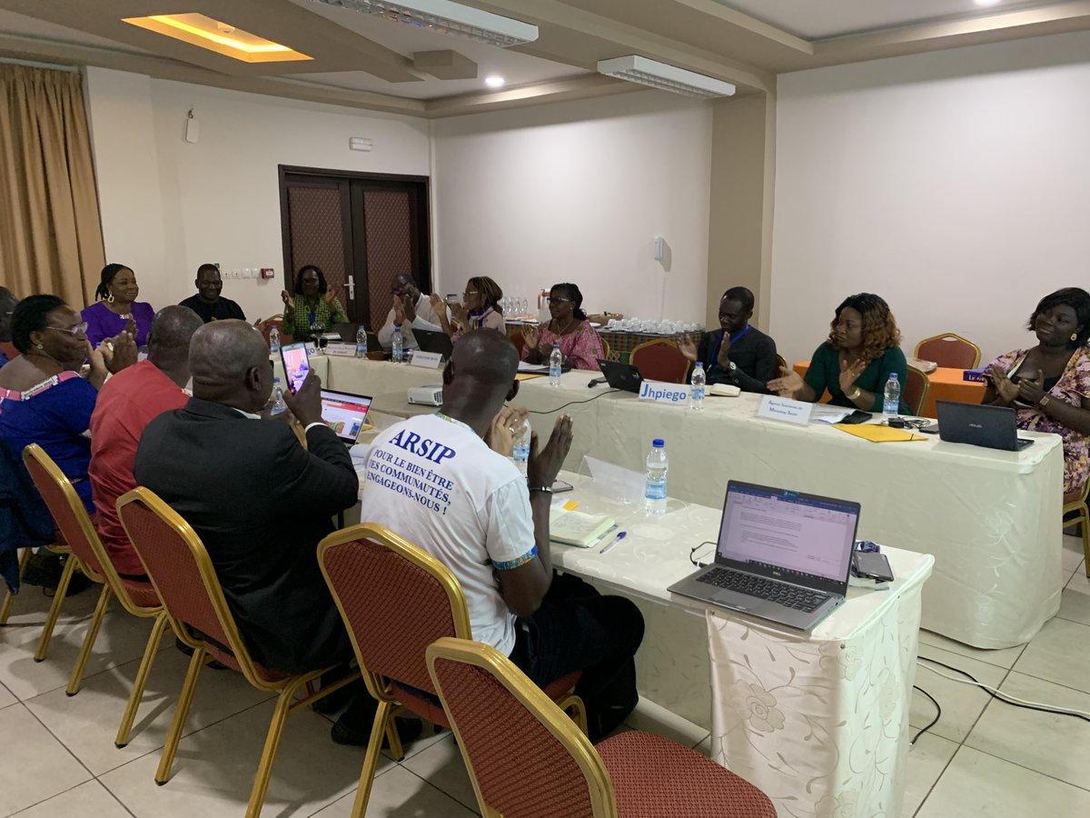 DMPASCNow's tweet photo. #CIV225 
Du 15 au 18 fév, les acteurs du secteur privé de la santé bénéficient d'une formation sur l'approche de plaidoyer SMART, une initiative de @Jhpiego à travers le projet @DMPASCNow.
#DmpascNow2 #CIV225 https://t.co/lWrIgn554f