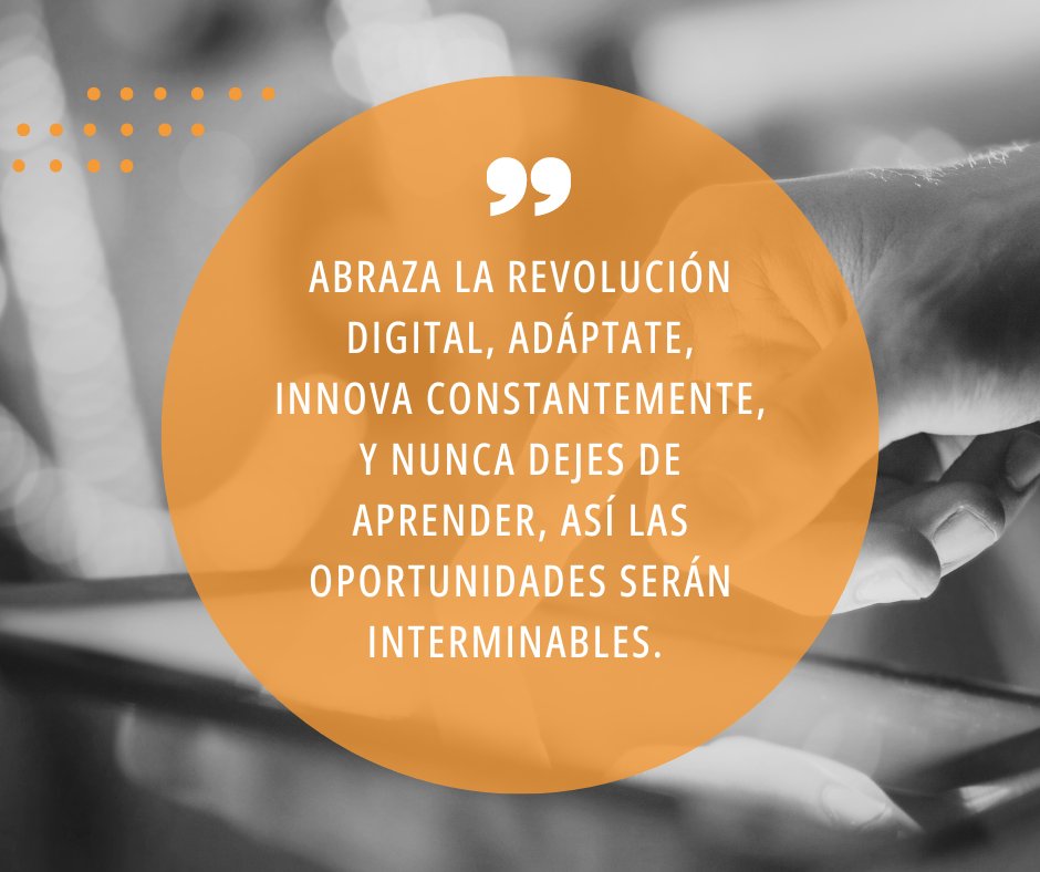 javajan's tweet image. Los límites son mentales 🧠
Abraza la revolución digital y nunca dejes de aprender 👩🏼‍💻👩🏼‍💼👩🏼‍🔬
#javajan #motivacional
