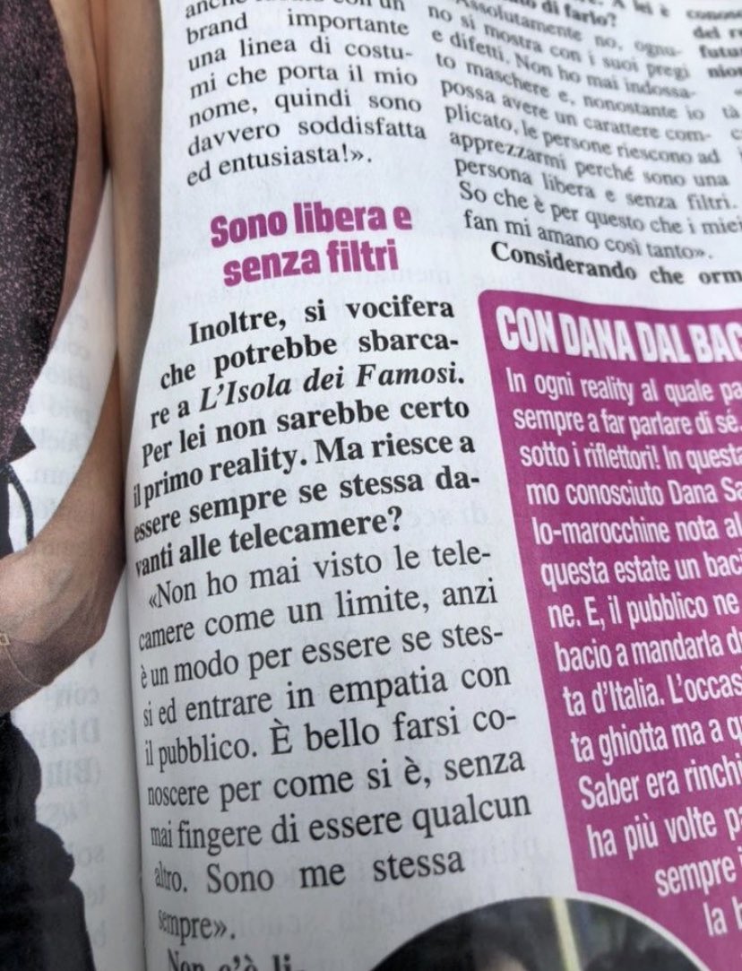 Ho aiutato personalmente Dayane a rispondere alle domande per l’intervista e non abbiamo assolutamente rilasciato dichiarazioni su reality e nuovi programmi. 

Fantastico come vogliano sempre fare hype 😂

Mi affido a voi #mellos #dayanemello