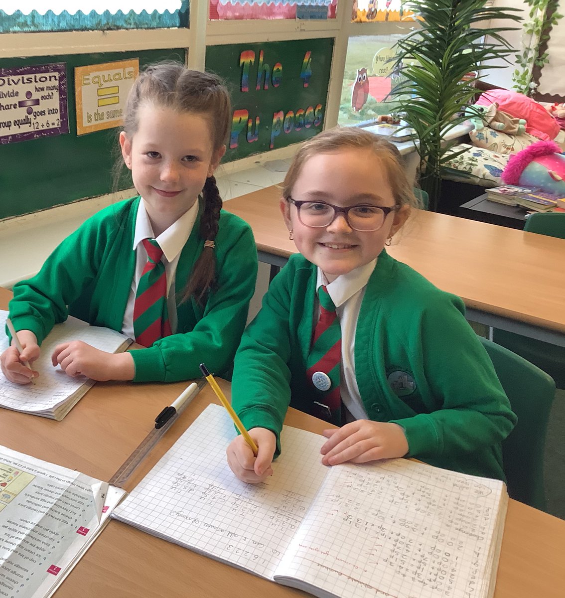 SJLCARDIFF's tweet photo. Super maths today! We have been using column addition to add cost of items in cafe. Bendigedig Pawb! #strivingforaccuracy https://t.co/x7mGY0CP6n