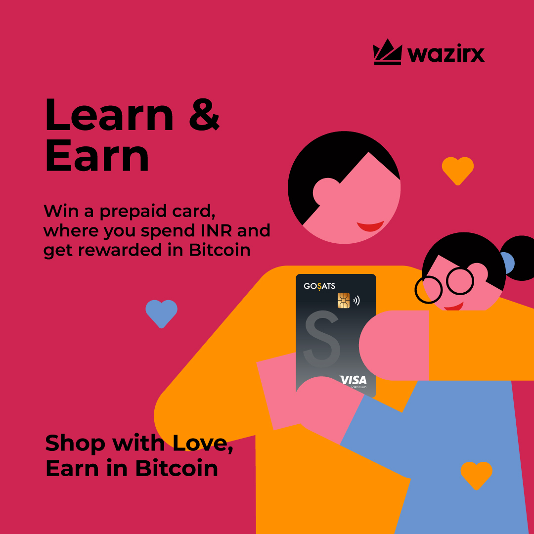 WazirXIndia's tweet photo. 100 more GoSats Elite Cards are up for grabs 😍 💳

Seeing the amazing response, team @gosatsapp will now giveaway 350 cards instead of 250! 

Take the quiz, win the card &amp; earn rewards in #Bitcoin
⏩ https://t.co/V44pDwgXB6 https://t.co/nbhsJcSWiH