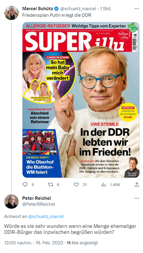 HSB_Forum's tweet photo. Und ihr habt seit gestern noch geunkt.
#LMAO - #Callenberg als Hauptstadt der neuen SBZ. https://t.co/Lx6D3h5TYi