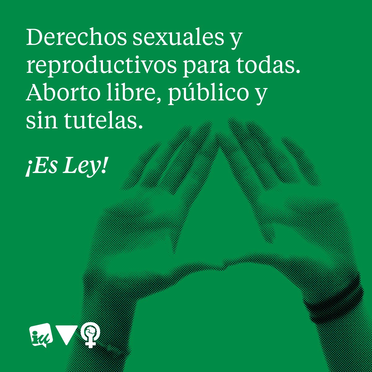 Derechos sexuales y reproductivos para todas. Aborto libre, público y sin tutelas.

"Aborto seguro y en la pública para no morir. Anticonceptivos para no abortar. Educación sexual integral para decidir" (<a href="/IreneMontero/">Irene Montero</a>). 

¡Es ley! 💪