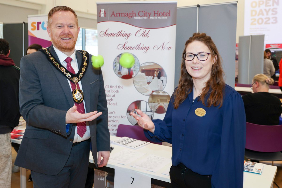 abcb_council's tweet photo. Lots of job opportunities on offer at this morning's #GetFutureReadyABC #JobFair. Running until 12noon at #SRC's #Armagh Campus, there's still time to join us if you're looking for a job in the #ABCborough @srcchat https://t.co/JUKO4a4nn1