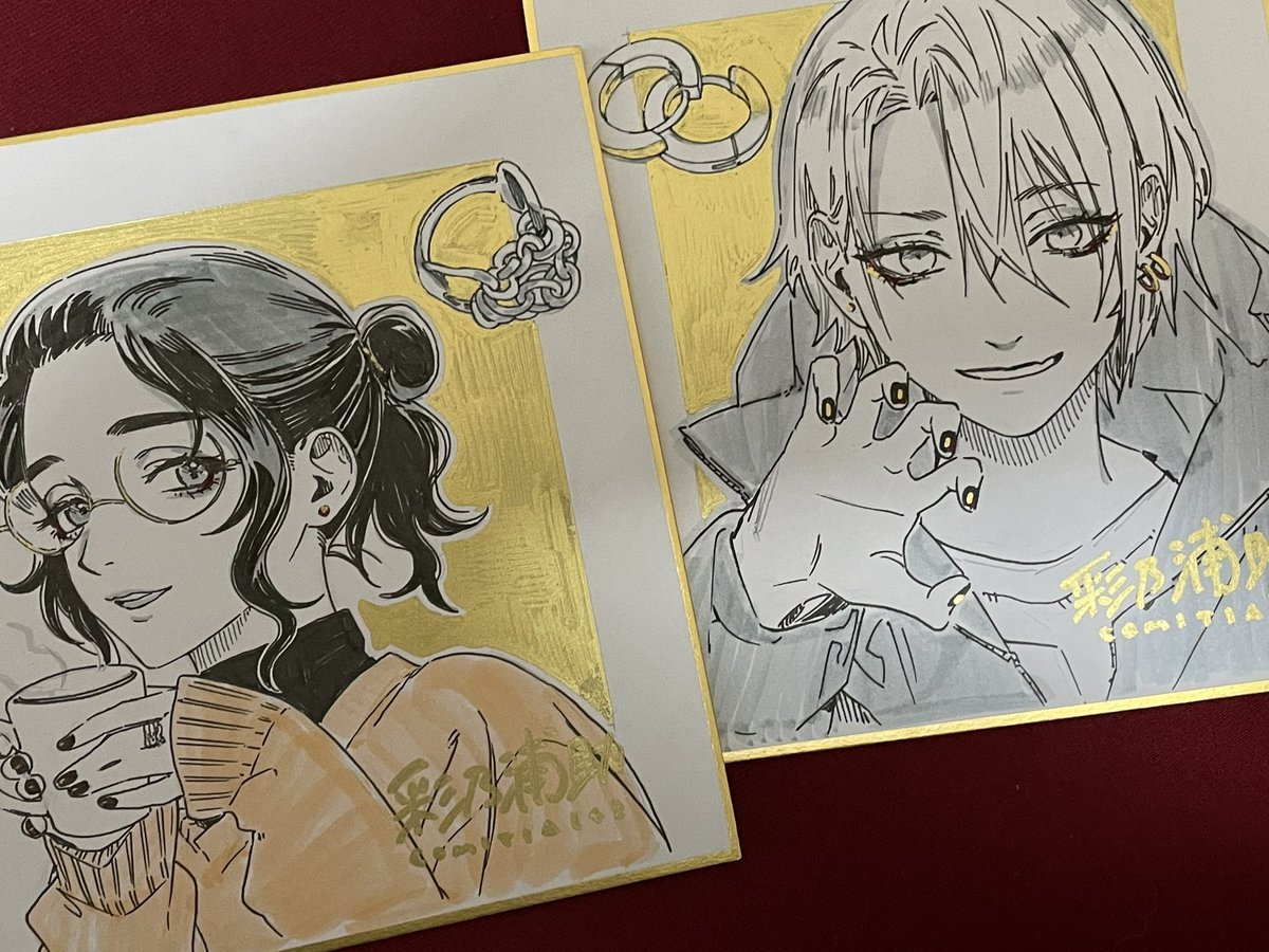 色紙もあります!#COMITIA143 