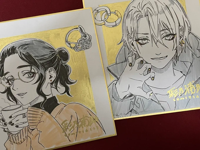 色紙もあります!#COMITIA143 