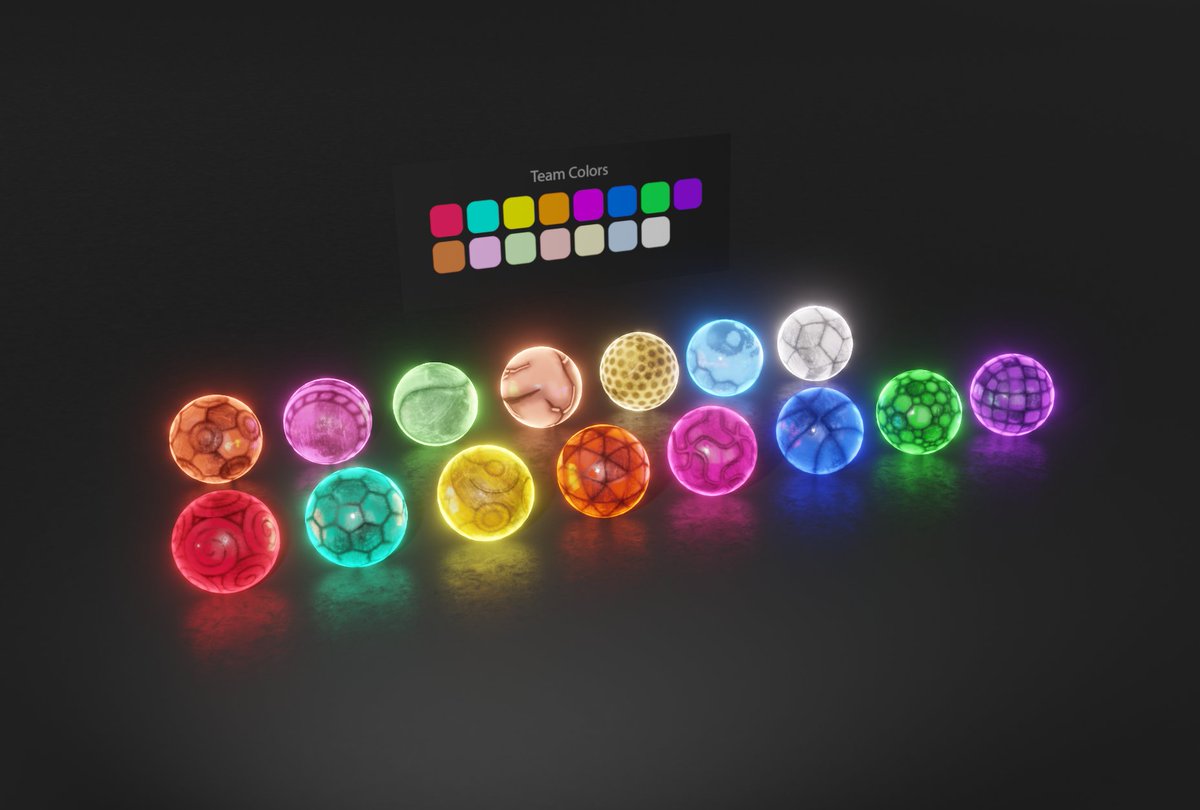 itatake's tweet photo. Look at those delicious jaw breakers... Hold on, it's the team colors for Kloot Arena! 

What's your weapon of choice? ⚔️

#klootarena #teamcolors #colors #game #mobilegame #itatake https://t.co/30wotxX2VT