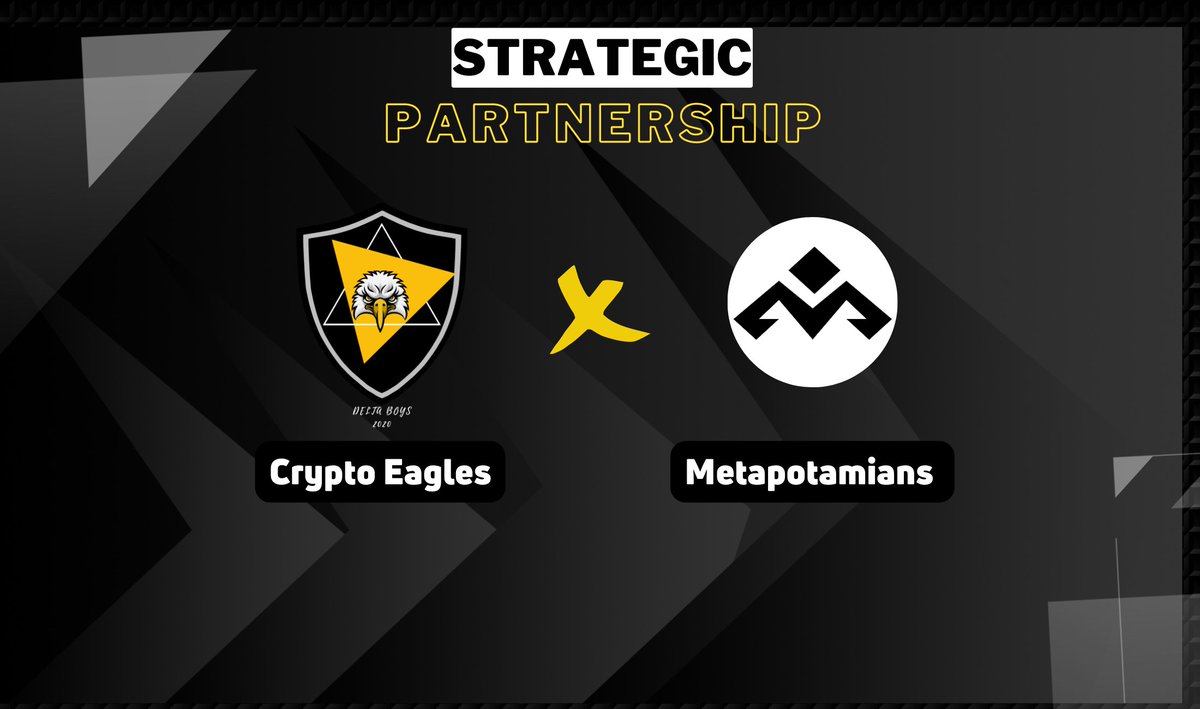 CryptoProject6's tweet photo. We are very glad to announce the Strategic Partnership with @metapotamians Metapotamians emerges as a WEB 3.0 project that provides digital services in a special universe and receives the 
support of organizations. 

Follow @metapotamians &amp; @CryptoProject6 &amp; stay tuned! https://t.co/i0VcSe3AdP