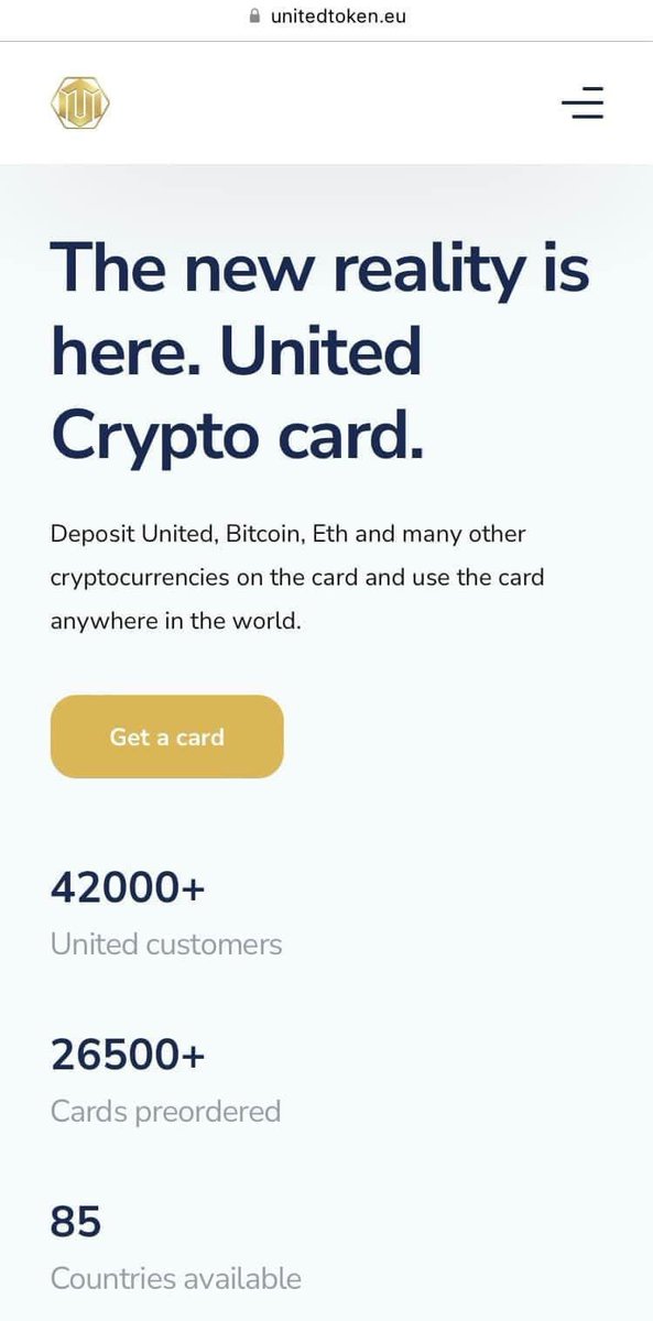 ava_x001's tweet photo. @cryptogems555 Well I already did😆 I recently just sold one of my #NFTs and diversified it to MATIC and $UTED of @Unitedtoken1 man. I can't skip this one because the team announced that probably next month will be the releasing of their Visa backed #Crypto debit card🙌🏻 https://t.co/LejsMXNsu1