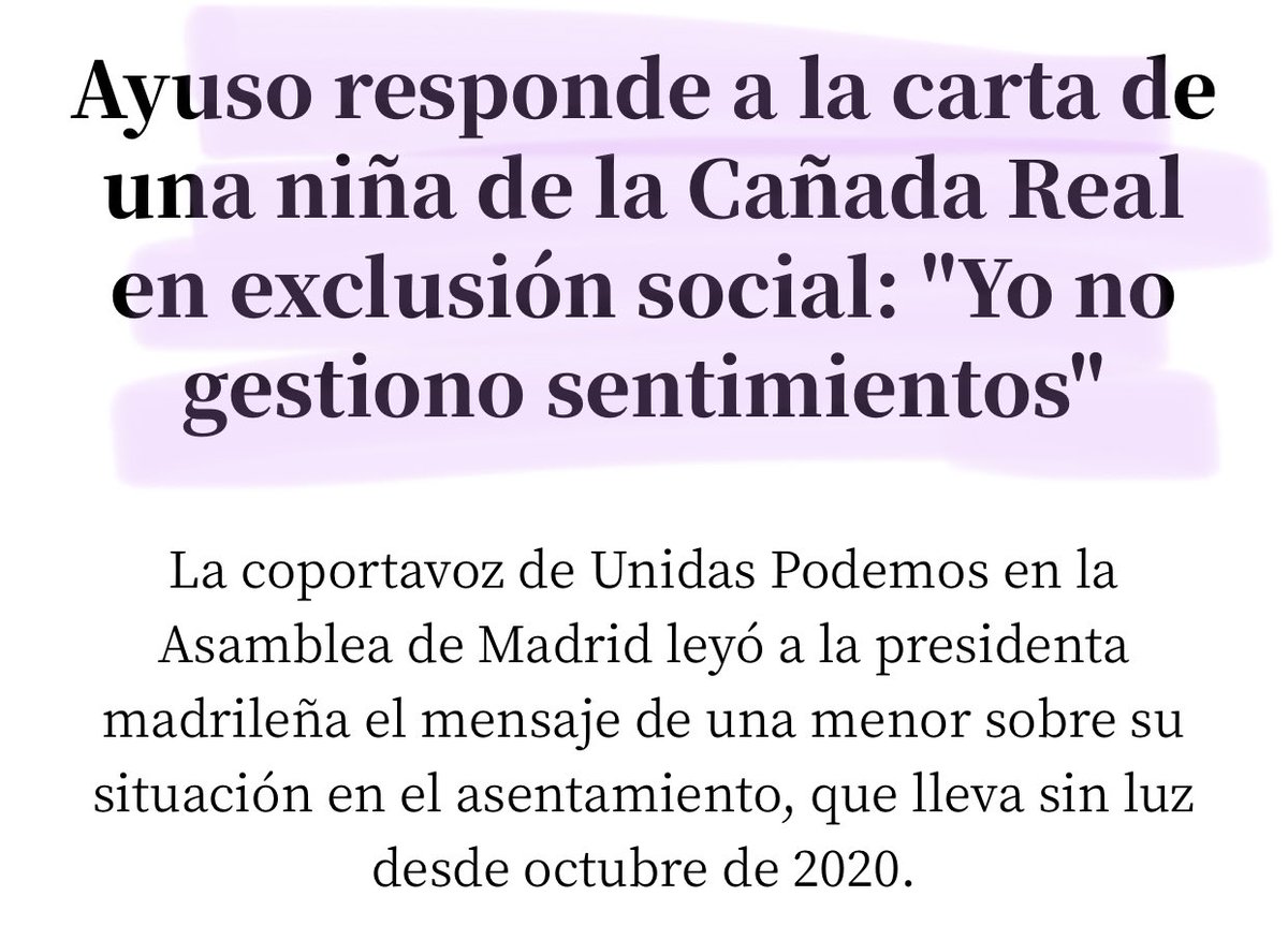 protestona1's tweet photo. Dice Ayuso que va a trabajar en favor de la vida…🤦🏻‍♀️

Es verdad que en ningún momento dice que vaya a hacerlo en favor de una vida digna…🤦🏻‍♀️ https://t.co/aIZExTHx3G