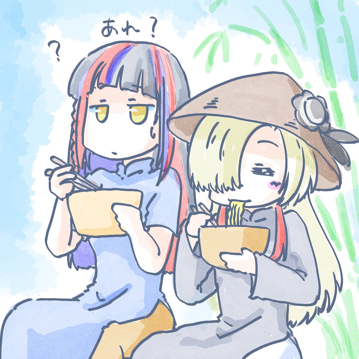 「じょちょこすこれくしょん(自己満足仕様)#ヰ世界情緒美術部 」|OGA-SAN🔭🎸🎨観測結束絵描き垢のイラスト