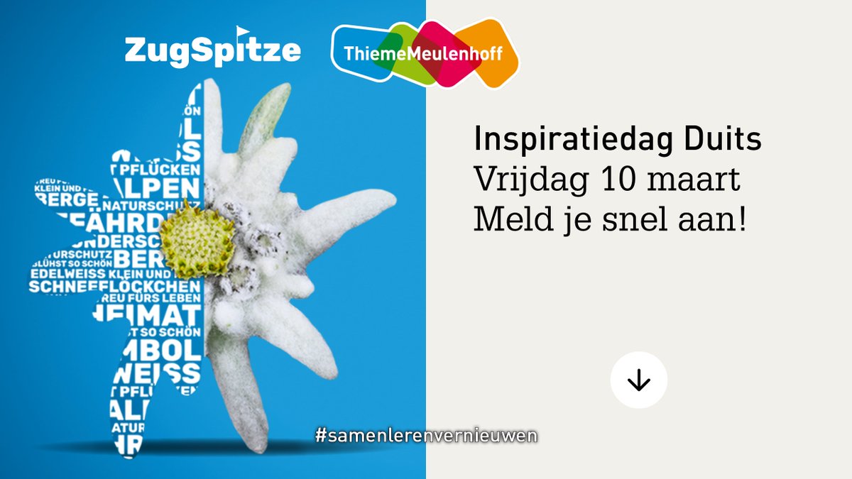 Op vrijdag 10 maart organiseren wij een event vol met gastspekers, workshops én meer voor jouw lessen in het Nederlands Openluchtmuseum in Arnhem. De dag staat in het teken van de Duitse taal, literatuur, geschiedenis én muziek. Meld je aan via de link: bitly.ws/Ai6s