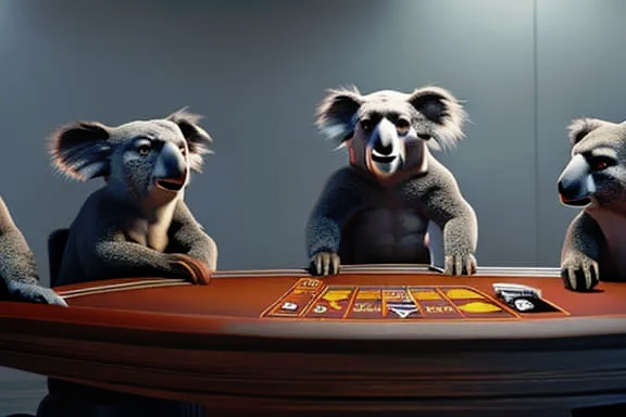 Hey #DropBears, get your poker face ready! Monday night's game starts at 9pm AEST (Sydney time).
Join us in the <a href="/dropbears/">Anne Brodie</a> discord 30mins before kick-off. 
Open to all comers. Come join the fun. Let's deal up some cards and win big!  <a href="/ElephantsofETH/">Elephants of ETHland</a> <a href="/ATSNFT/">Apes Together Strong NFT</a> <a href="/3L3NFT/">3L3Phants 🐘</a> <a href="/puffpandas/">Puff Puff Pandas</a>