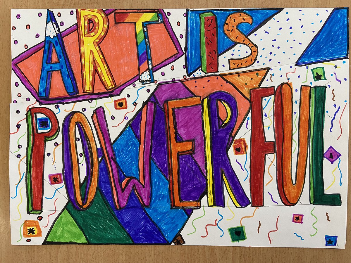 BerwickMiddle's tweet photo. @BobandRoberta Year 5 have been creating work inspired by your paintings. What do you think? https://t.co/vYaE5HRODc