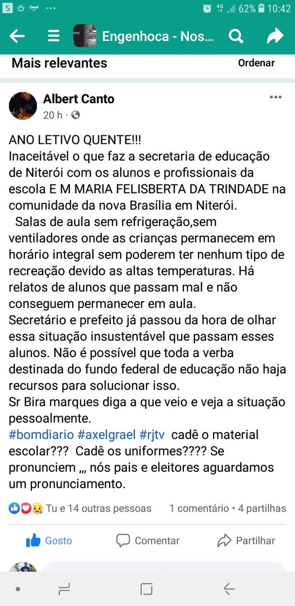 Jessica06064909's tweet photo. @danielpfirme  @sbtrio  @REDERECORDD @tinojunior @RedeGlobo9  e a quem puder ajudar dando RT a situação está complicada,a escola está sem merendeira,fogão com defeito,as salas de aula e refeitório sem ventiladores a escola é na comunidade da N. Brasília de NT https://t.co/oRaUoizrgQ