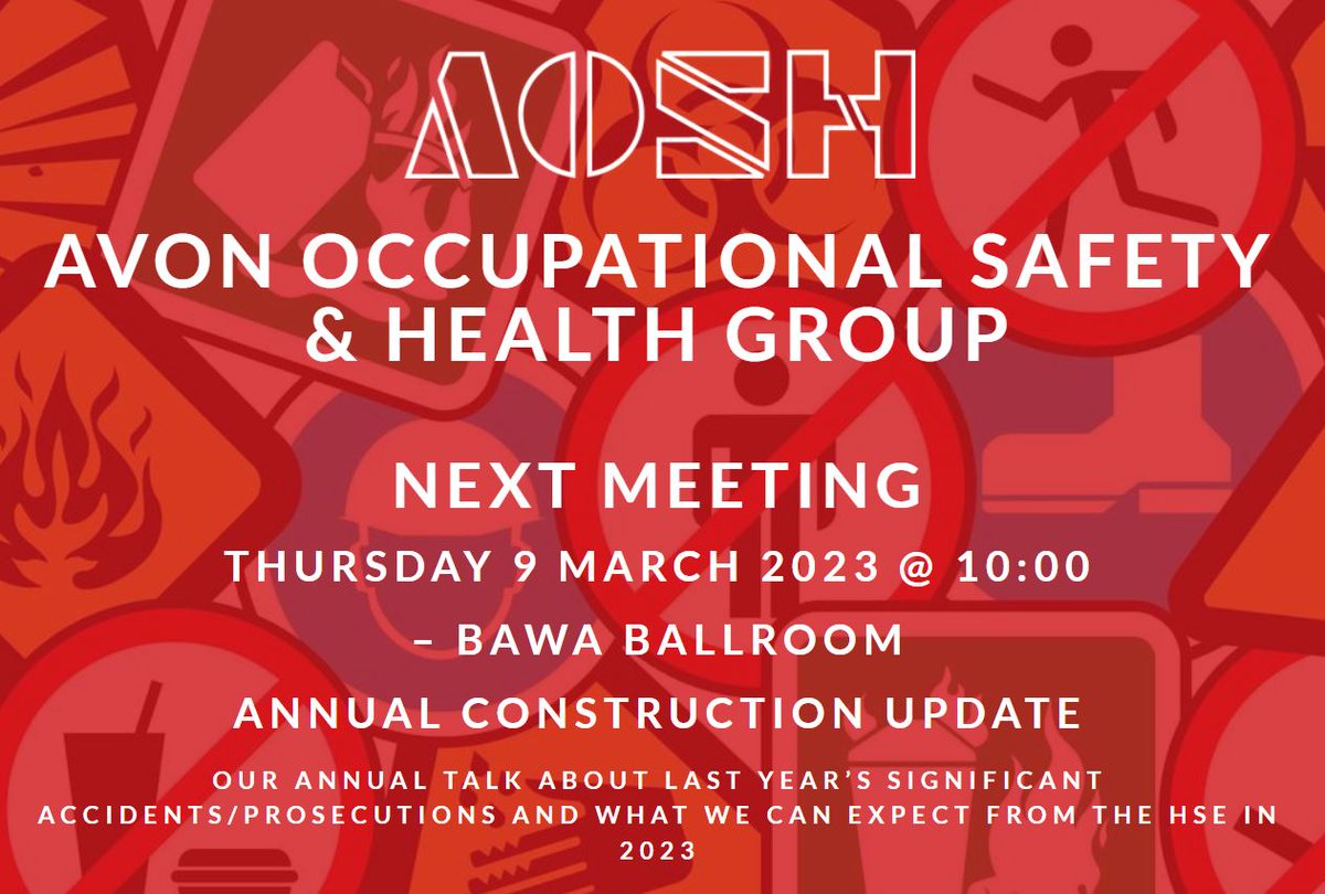 Avon Occupational Safety & Health Group (AOSH) (@AoshGroup) / Posts / X