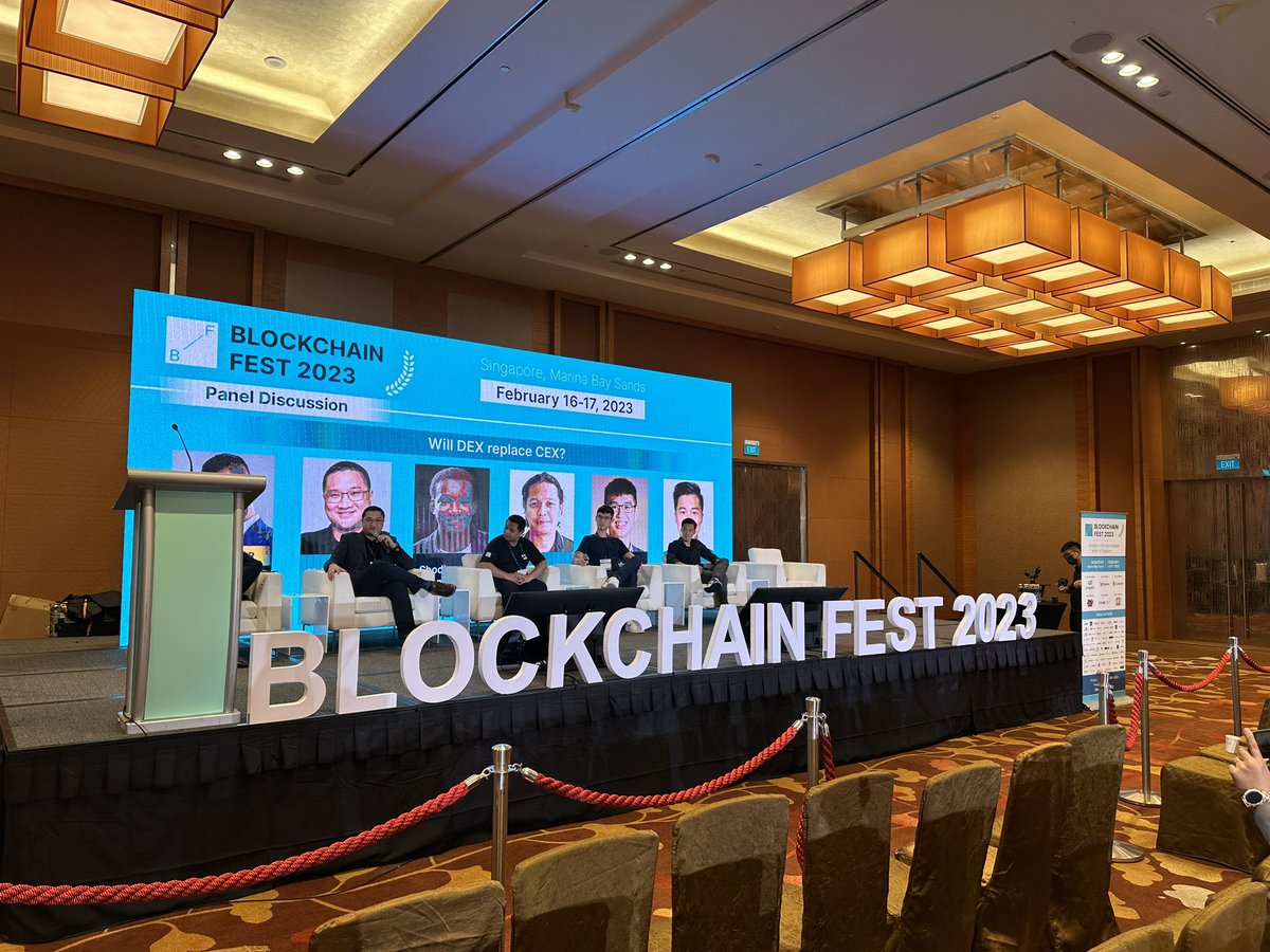Sjivke's tweet photo. MBS on 🔥@blockchainfest_ 2023. Looking forward to day 2! https://t.co/IYAyZ618tA