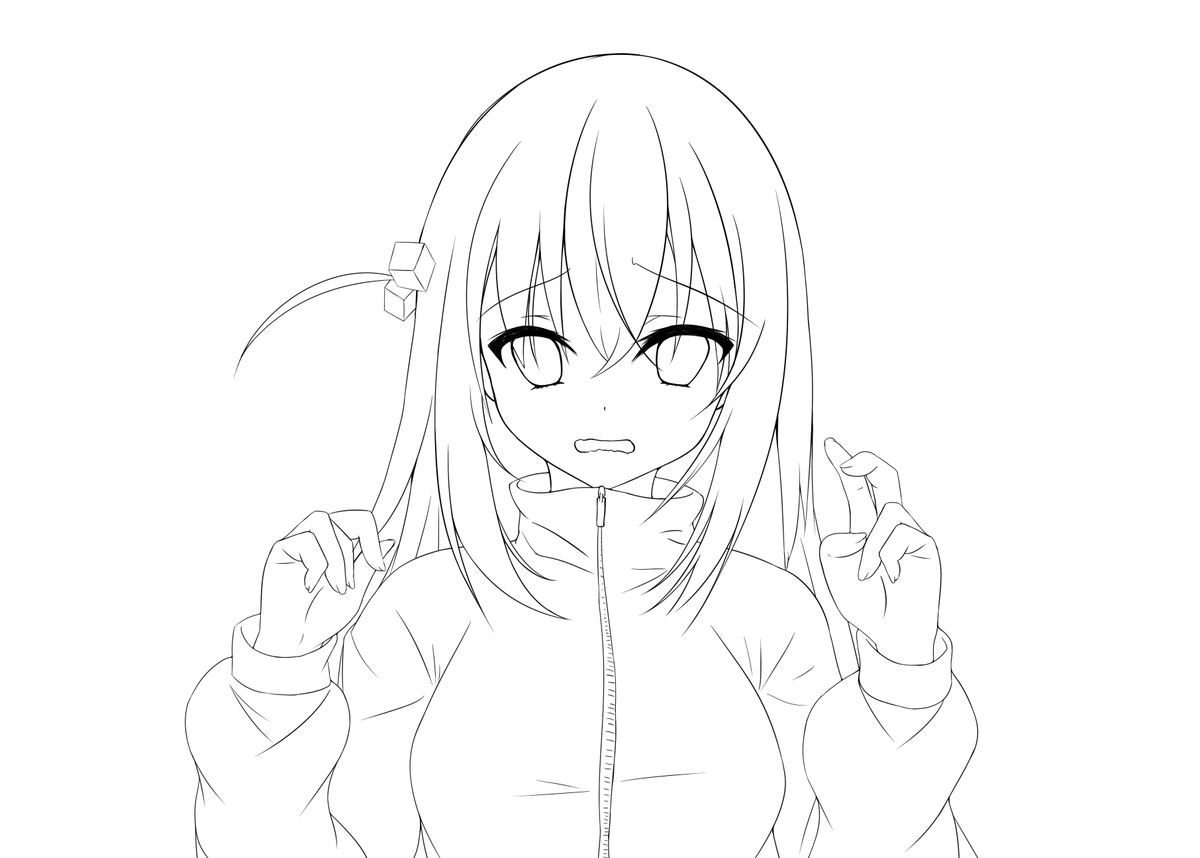 AIdreamofnoise's tweet photo. 先日出て話題のControlNetを早速導入して
色塗りを試してみた
この前描いたボッチちゃんでanythingv3とcannyモデルそして自分の絵で追加トレーニングしたHyperNetworkを適用

2枚目：anythingのみ
3枚目：UUYHyperNetwork適用

結果：だいたいそれっぽく塗れるが完全に主線に沿ってるわけではない https://t.co/unoA20hwWH