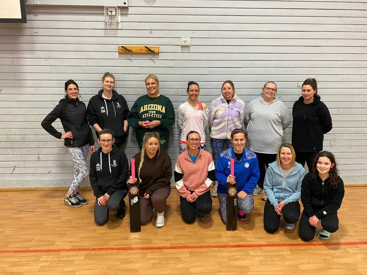 Great session last night for our first Women’s session! 

A brilliant turn out and everyone who took part was amazing. Thank you to all involved. It’s great to see how cricket brings people together 🏏

If you are interested in coming along and giving it a go, all are welcome 💚