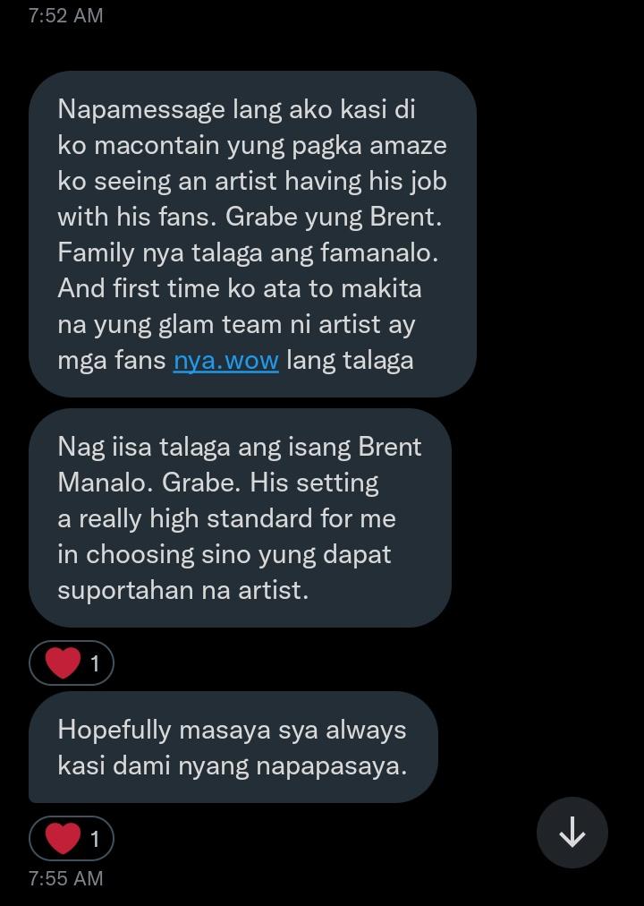 DocLaineee's tweet photo. "artist having his job with his fans"

okay late reaction pero na appreciate ko talaga mga ganto 😭 Nakaka-amaze lang balikan mga dating pangarap at kala mo lokohan lang nagkaka-totoo. Congrats ulit @2TOYBRENT kaya sa mga nasabihan jan na future nurse, engineer, etc.. lam na dis https://t.co/Q6FJuJFt9p