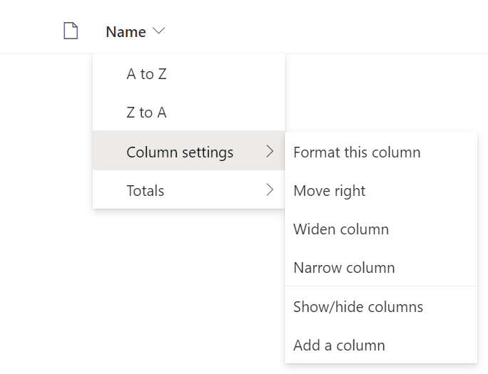 Just noticed the #SharePoint list/library option to widen/narrow a column, not sure if this is new, however it is new to me😍🥳