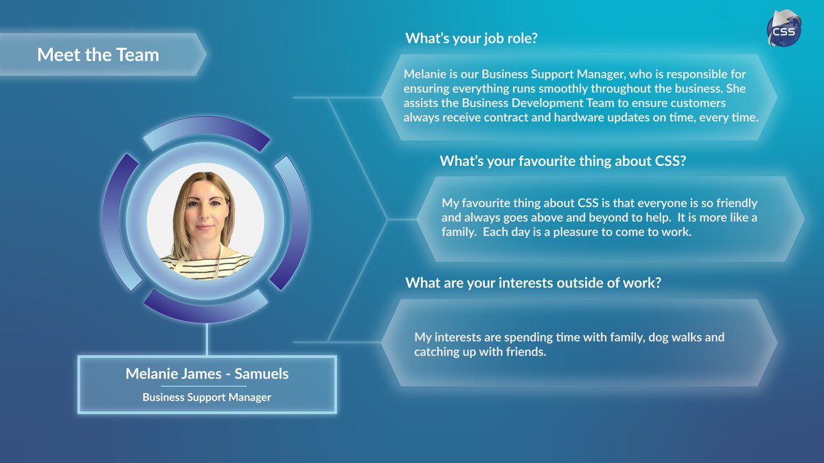 TCES_Community's tweet image. We thought we’d put a spotlight on an extremely valuable member of our #team

Meet Melanie James-Samuels, our Business Support Manager  

Learn more about Melanie below: csseurope.co.uk/business-suppo…