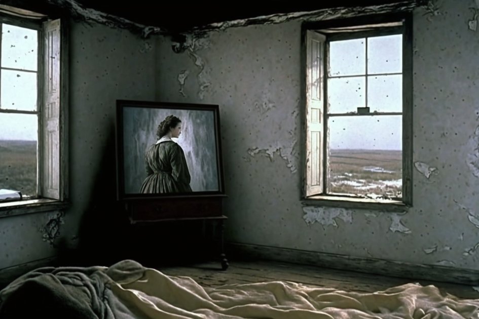 DreamsGates's tweet photo. If in your dream you wake up in an old house in the middle of a field, chances are that in the corner of the bedroom there is a TV. If you decide to watch, it will show you long lost memories, but they are not your memories, they are other dreamers'. You will feel their nostalgia https://t.co/6pUkrUvMK4
