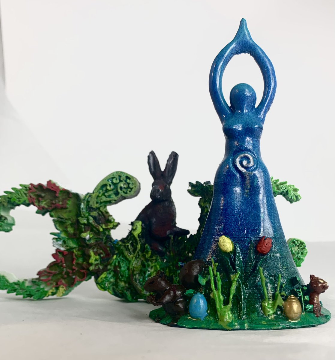 MyRitualMagic's tweet image. Ostara takes the torch from Imbolc bringing us closer to Alban Eiler and spring!  etsy.me/3YHF6YQ 

#goddess #spiralgoddess #wicca #wheeloftheyear #statue #sculptor #mywork #druid #pagan #witch #witchcraft #Gaia #motherearth #sabbat #ostara #easter #albaneiler