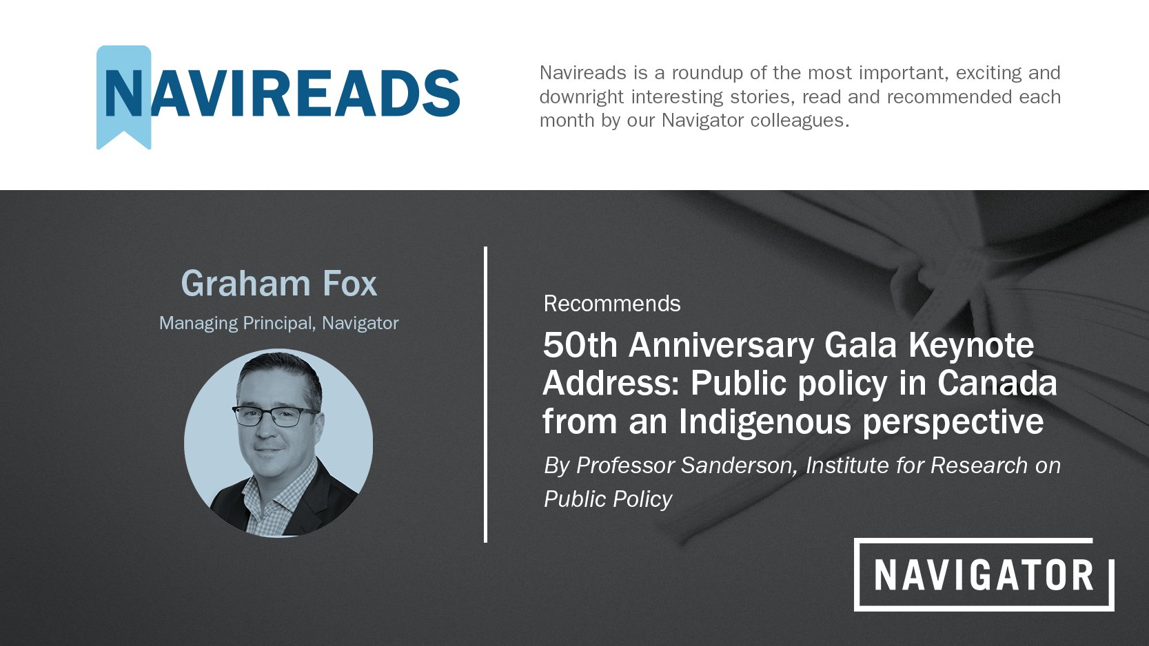 Navigator on Twitter "1/3 Managing Principal foxgw shares Douglas