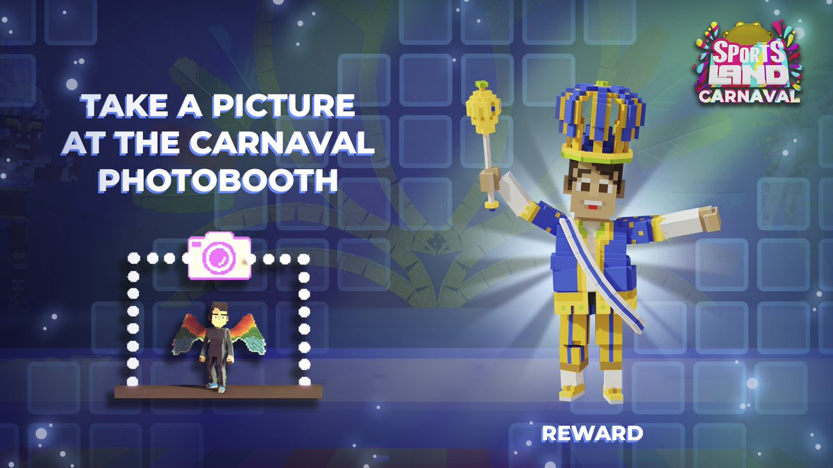 <a href="/hermitcrabgame/">Hermit Crab Game Studio</a> Grab a screenshot with your best Avatar at the Carnaval Photobooth &amp; post it below to enter the raffle for an #NFT! 📸

Validate and enter here: sandbox.game/en/season/cont…