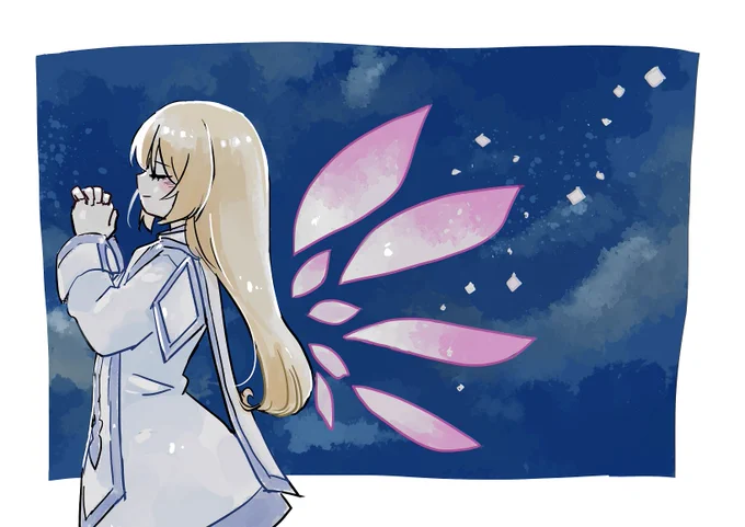 夜空を翔る流れ星を今 