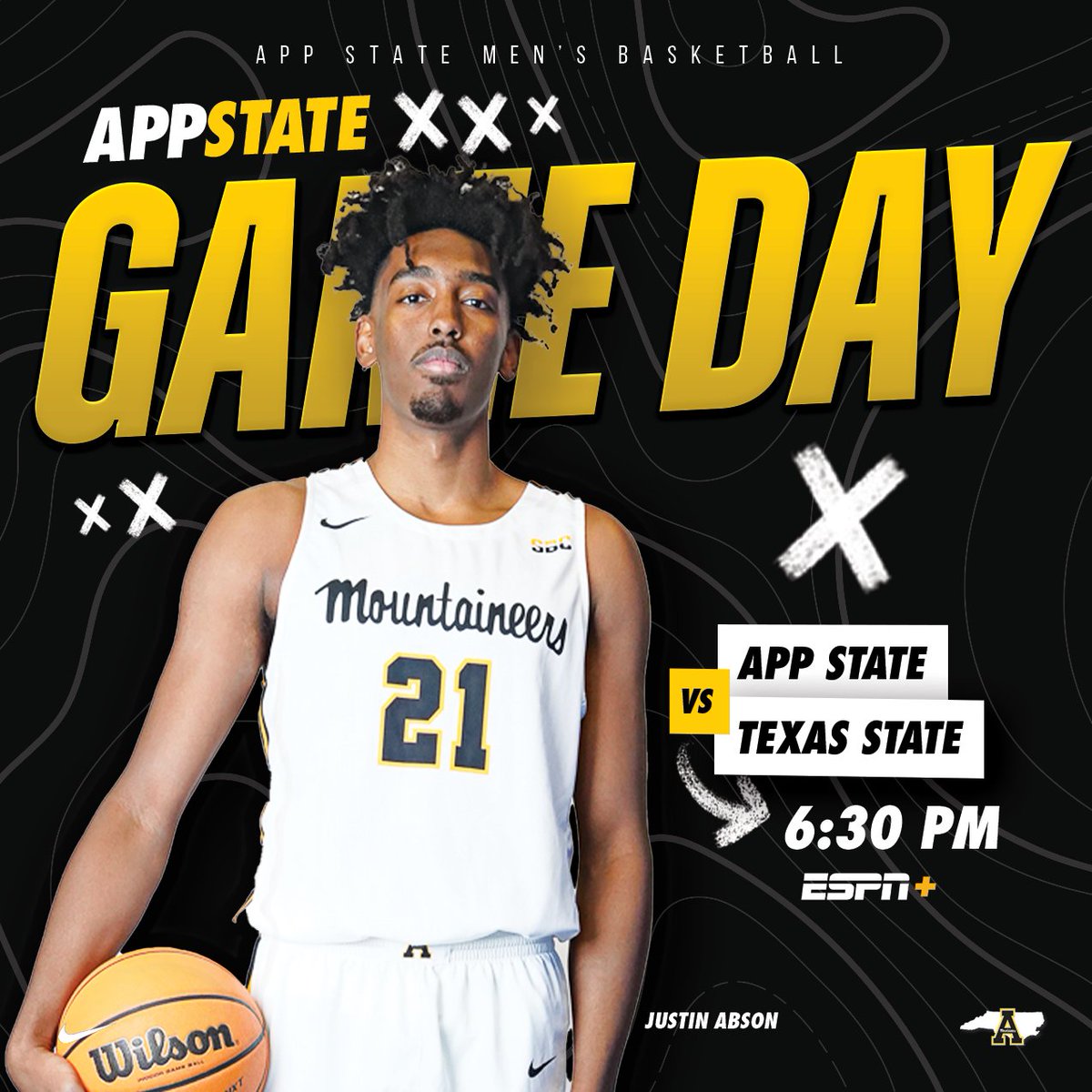 It's GAME DAY! We are set to host Texas State at 6:30 p.m. at the Holmes Center.

📺 goapp.st/watchappvstxst…
📻 goapp.st/AppVision
📈 goapp.st/appvstxstatest…
🎟️ goapp.st/singlegametix

#TakeTheStairs #PackHolmes