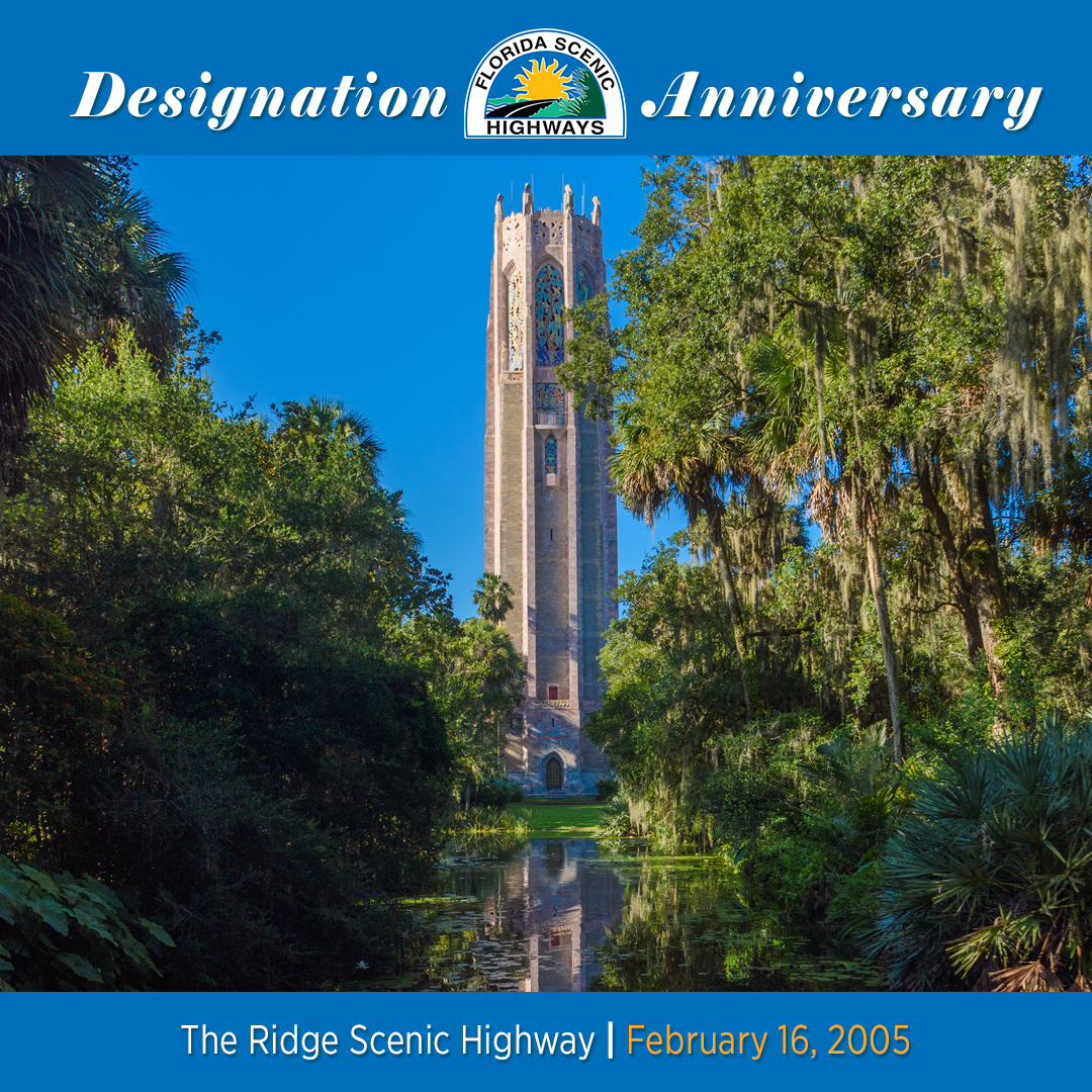 FLscenichighway's tweet photo. Today is the anniversary of the designation of The Ridge Scenic Highway! Take an easy country drive out to experience the glory of Bok Tower Gardens to celebrate!
π #RuralRoadTrip #BokTower #SingingTower @BokTowerGardens https://t.co/Bi7IpnJBW4