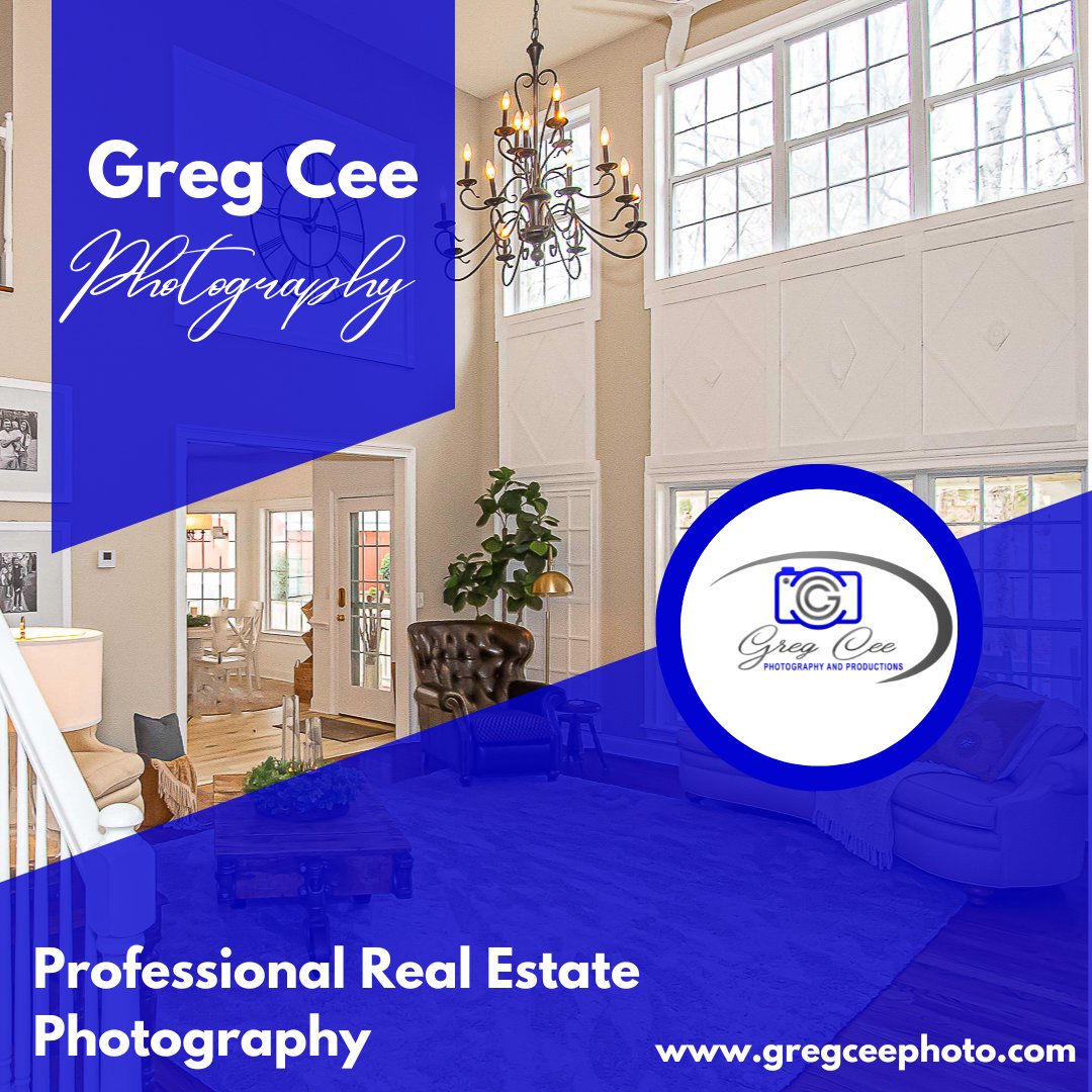 GregCeePhoto's tweet photo. Taking quality photos of your listing's property is going to allow your listing to stand out. At Greg Cee, we are about quality and trust. We use drones, virtual walk-throughs, and quality images to capture the feeling and essence of the property. https://t.co/9OHhPR7SO7