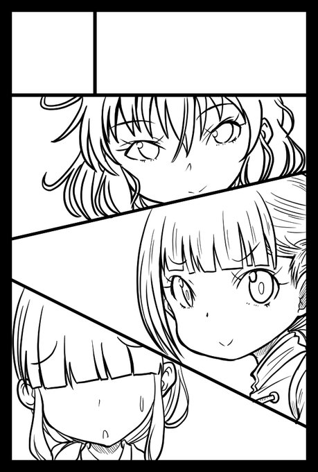 ペン入れ ちょっと今回からマンガは多少太めの線で描き込んでいきたいなと 