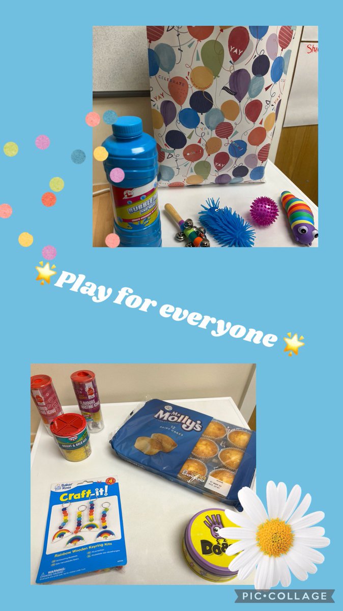 Play is for everyone.
Today we had sensory play and pre birthday celebrations with a special little boy. This afternoon we have sibling support, with cupcake decorating, bike riding and a competitive game of Dobble.