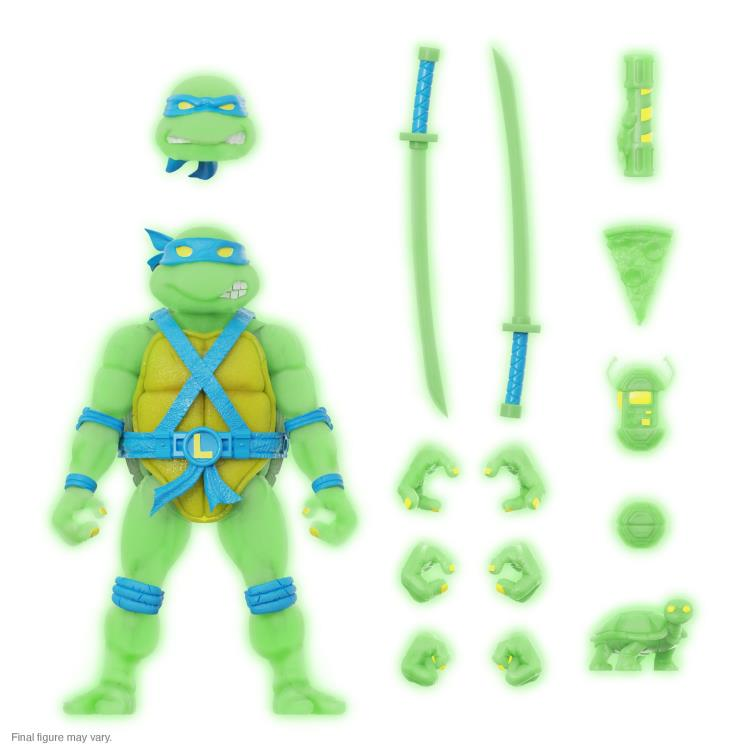 preternia on Twitter "These Super7 Glow in the Dark Turtles are now in