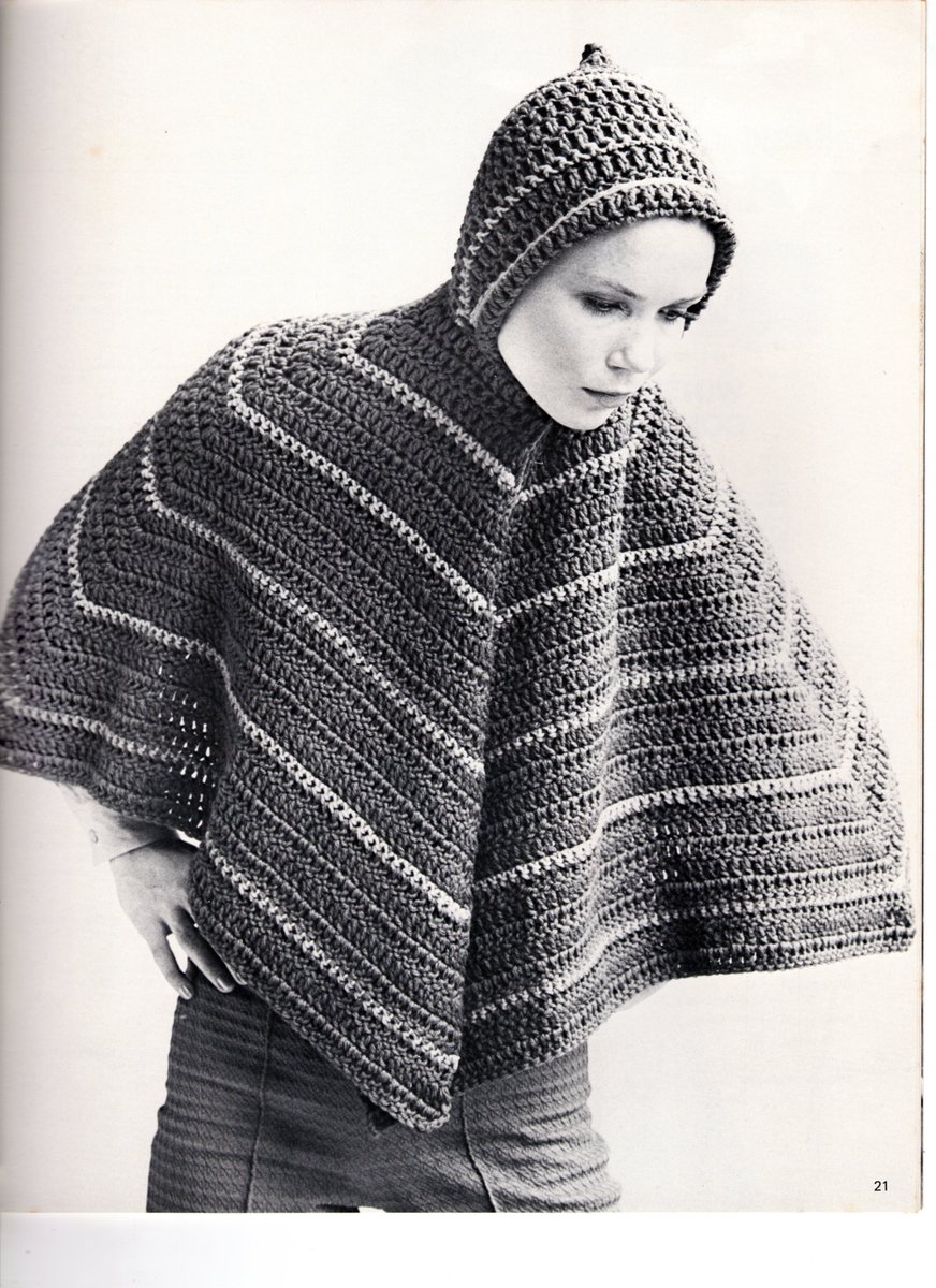 Tabarrocollect1's tweet photo. Good evening😊
Collection item No.B-50
Crocheted Pattern for Poncho
#Poncho
#Crochetedpattern https://t.co/1Dq6aCrFtg
