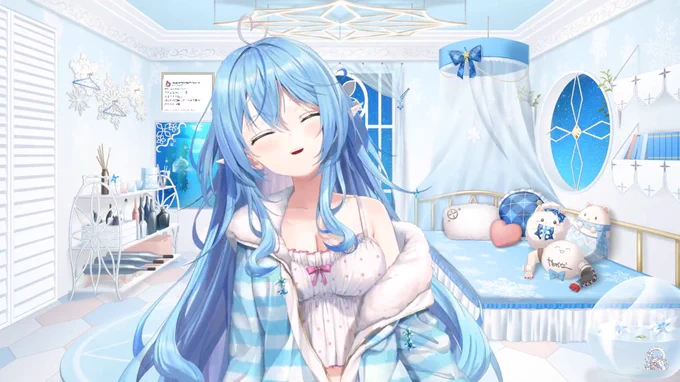 #雪花ラミィ新衣装 