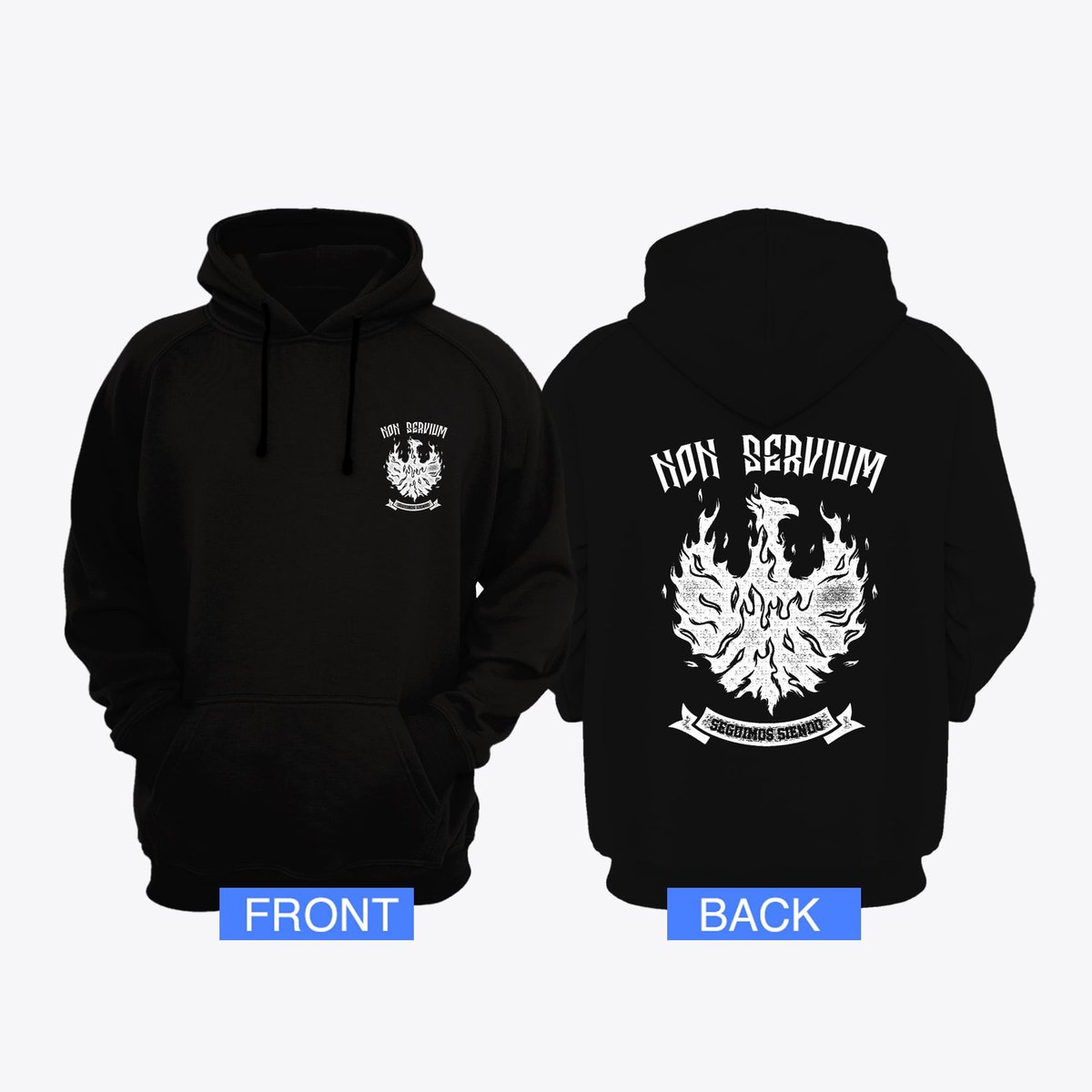 merchandroll's tweet photo. Disponibles en nuestra tienda online las nuevas sudaderas de Non Servium.

▶️ https://t.co/TtXmLI1U3J

#nonservium #seguimossiendo https://t.co/bmnosSJfpW