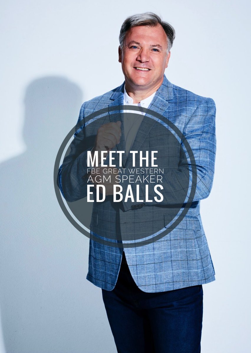 fbeGreatWestern (@fbegreatwestern) on Twitter photo We can now reveal our speaker for this yearās fbe Great Western Annual General Meeting - Ed Balls!
The event will take place on the 30th of March at <a href="/ashtongatestad/">Ashton Gate Stadium</a> you can book full or half tables as well as individual seats. Head over to our website to book. We can now reveal our speaker for this yearās fbe Great Western Annual General Meeting - Ed Balls!
The event will take place on the 30th of March at <a href="/ashtongatestad/">Ashton Gate Stadium</a> you can book full or half tables as well as individual seats. Head over to our website to book.