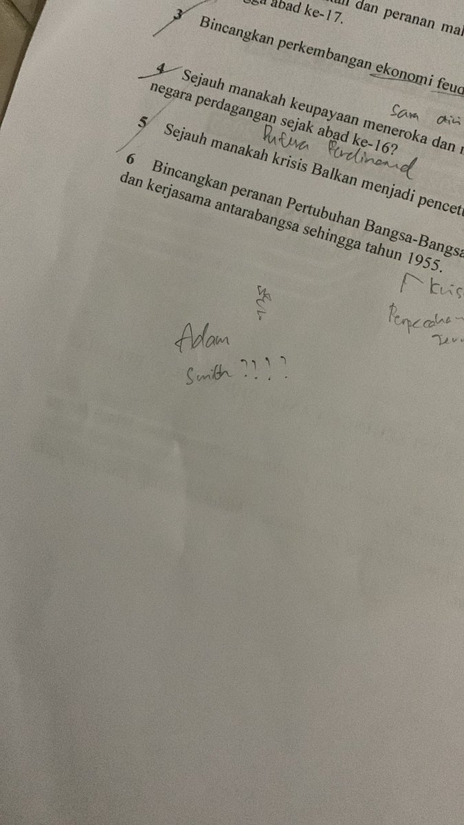 bbbbbbbbb_chloe's tweet photo. benda pertama i tulis lepas baca semua soalan
#stpm2023 #STPMSEM1 https://t.co/RWRozU2ZAp