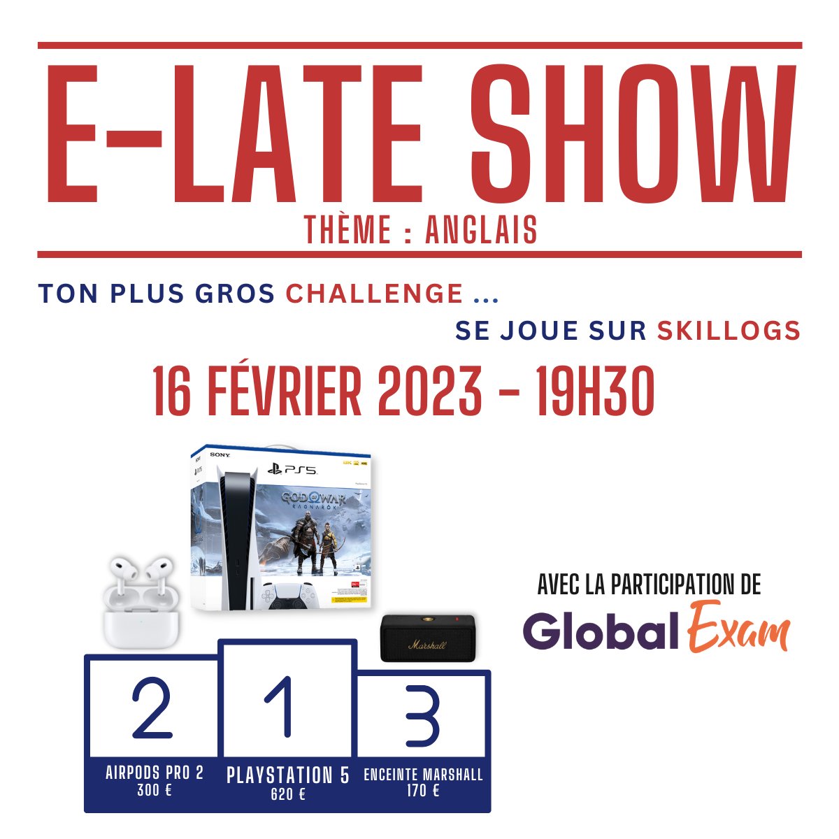 💻Plus que quelques heures pour réviser son English language ! Quand le e-learning place l’humain au centre de la formation. 👍 Record battu du nombre d'inscrits pour le défi 100% digital qui débutera ce soir à 19h30 avec 710 apprenants de 11 centres de formation partenaires.