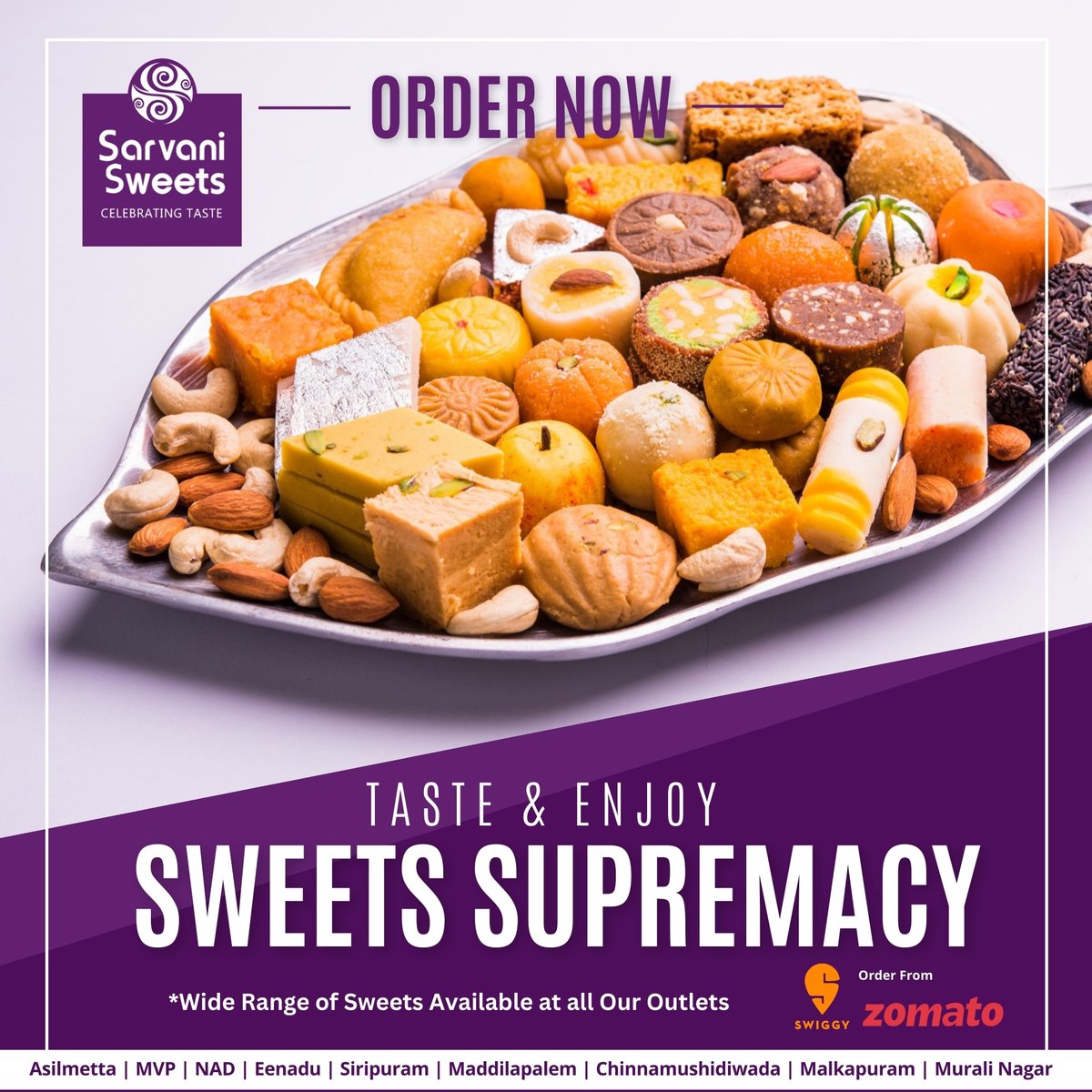 Sarvani_Sweets's tweet photo. Special Sweets for every occasion!

@Sarvani_Sweets
 
#sweets #indiansweets #traditionalsweets #sarvanisweets #authenticsweets #tasty #yummy #delicious https://t.co/mrDh7L0CLf