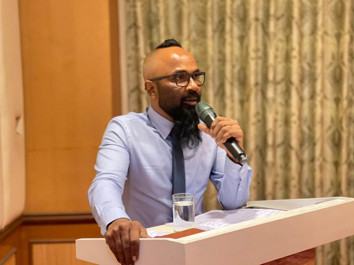 theislandchief's tweet photo. Restaurants Association of Maldives (RAM) has elected Mr. Hamid Afeef as the association’s President
https://t.co/JbRaGm9joH https://t.co/Ihb4UKQqvI